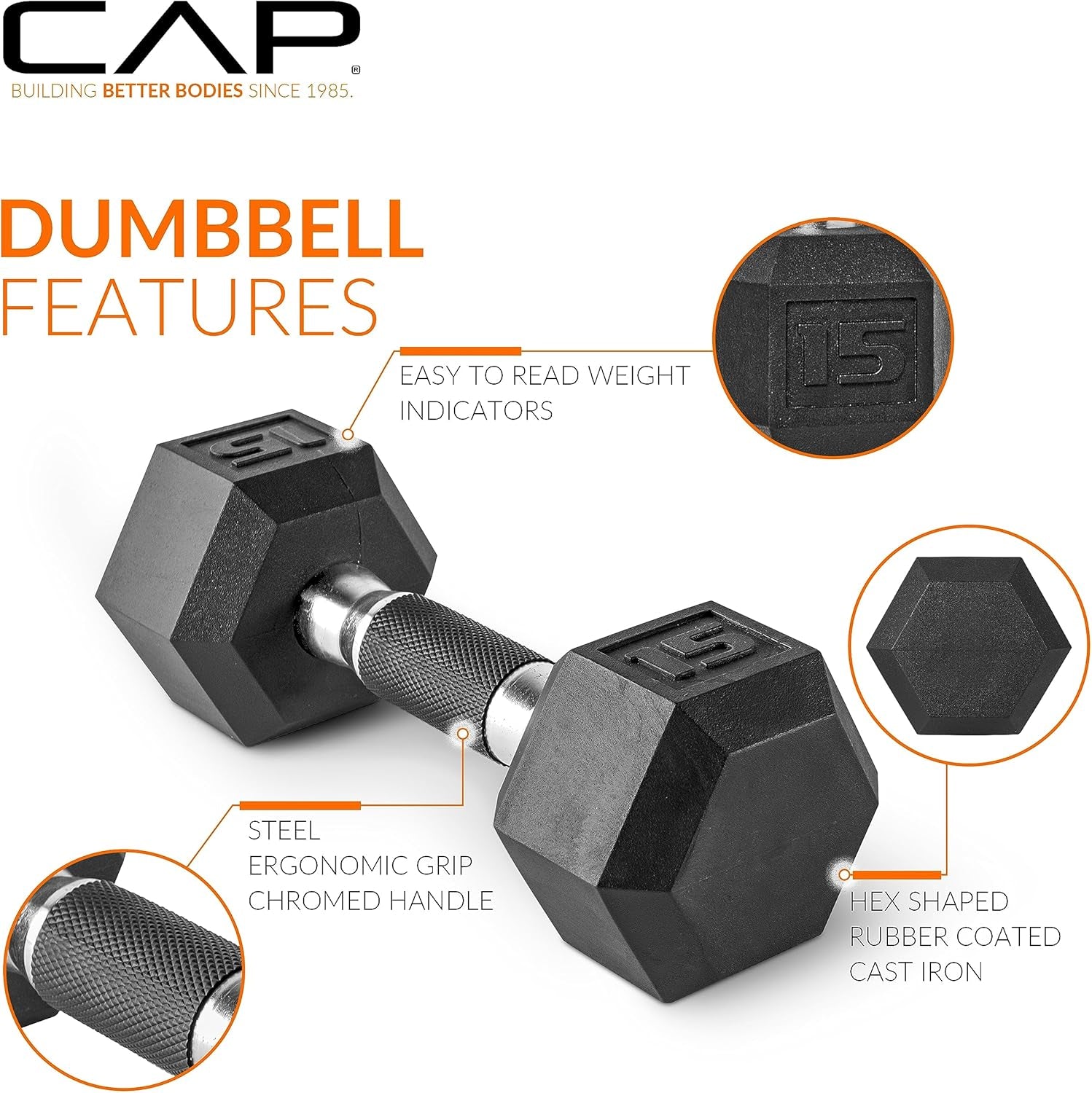 Rubber Coated Hex Dumbbell Set with Storage Rack | 100–210 Lb Options, Space-Saving Vertical Compact Storage for Home Gym Strength Training