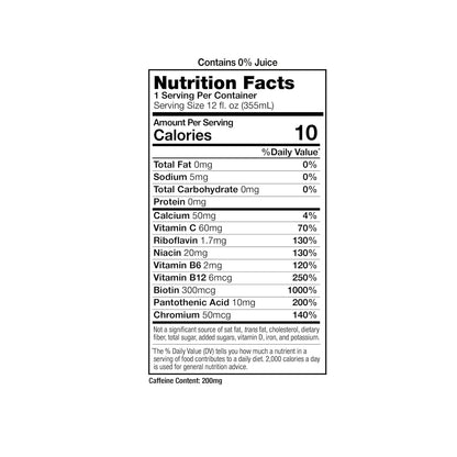 Assorted Flavors Official Variety Pack, Functional Essential Energy Drinks, 12 Fl Oz (Pack of 12)