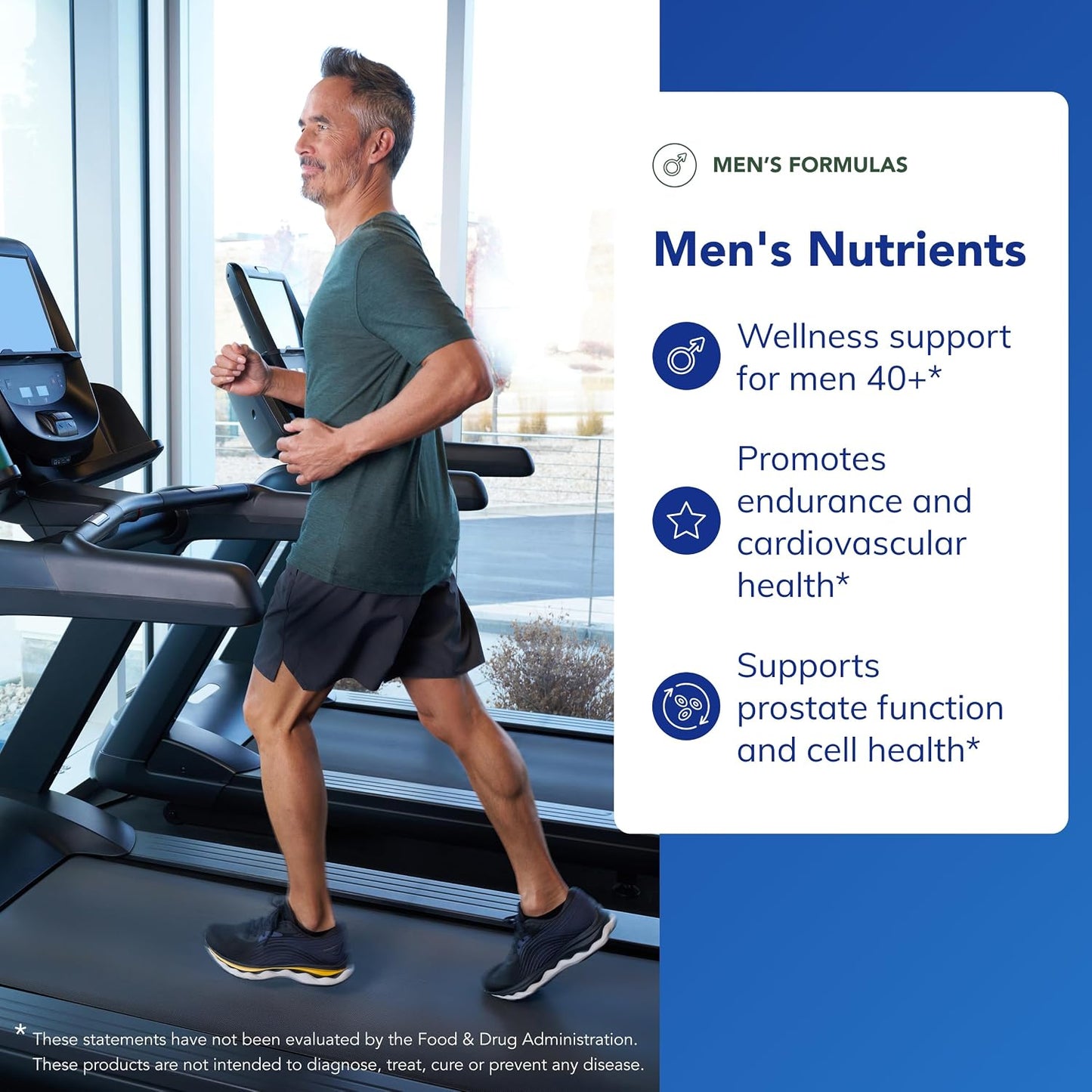 Men'S Nutrients - Multivitamin Mineral Supplement to Support Energy, Endurance & Stamina in Men over 40* - Vitamin D & Vitamin C - Gluten-Free & Non-Gmo - 360 Capsules