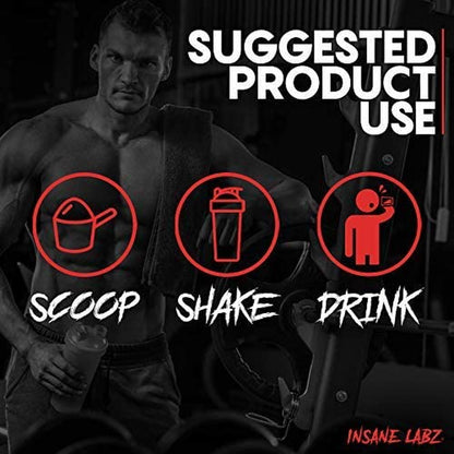 Hellboy Edition, High Stimulant Pre Workout Powder and NO Booster with Beta Alanine, L Citrulline, and Caffeine, Boosts Focus, Energy, Endurance, Nitric Oxide Levels, 35 Srvgs, Fruit Punch