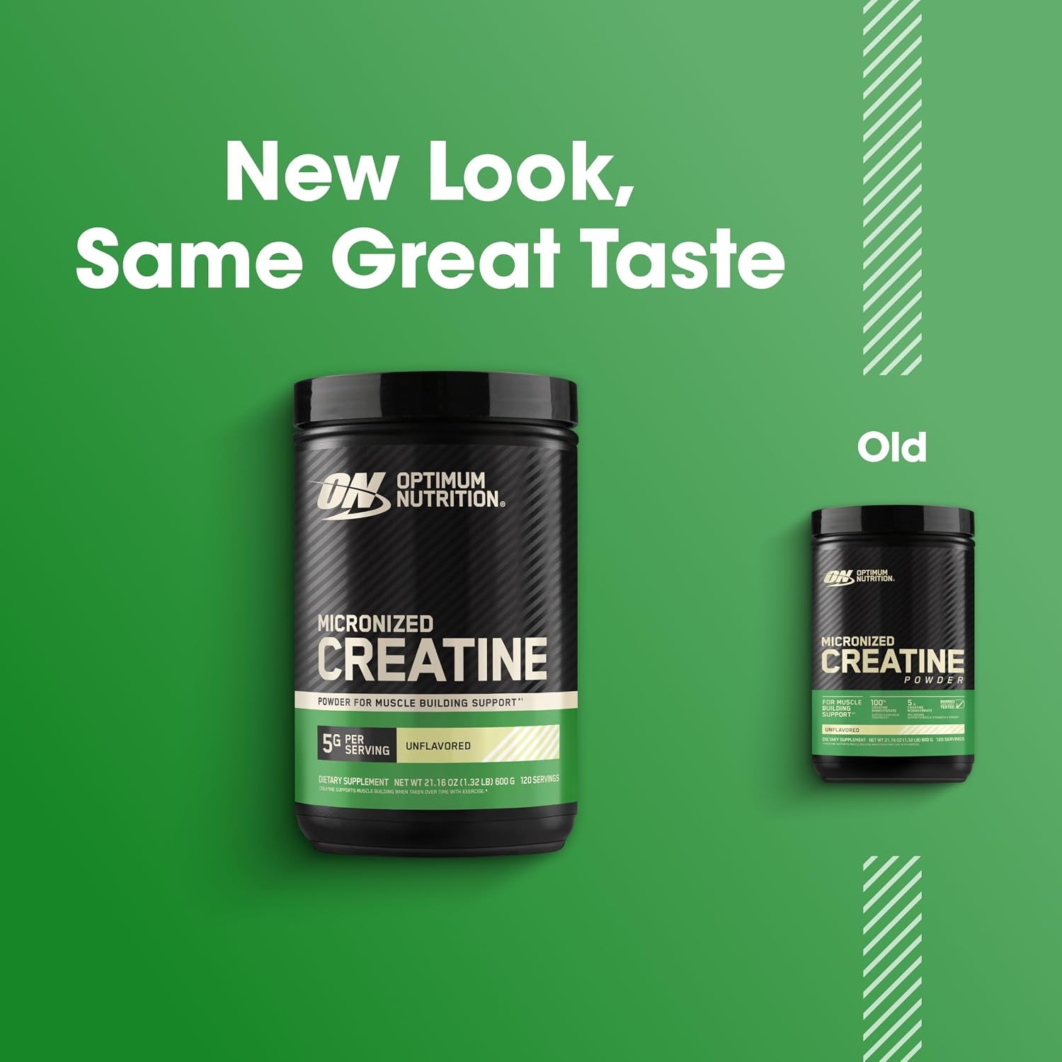 Creatine, Micronized Creatine Monohydrate Powder, Supports Strength & Recovery, Banned Substance Tested, Unflavored, 5 G per Serving, 120 Servings | 5G Micronized Creatine Monohydrate Powder per Serving, Supports Muscle Strength & Power, Easy Mixing, Banned Substance Tested